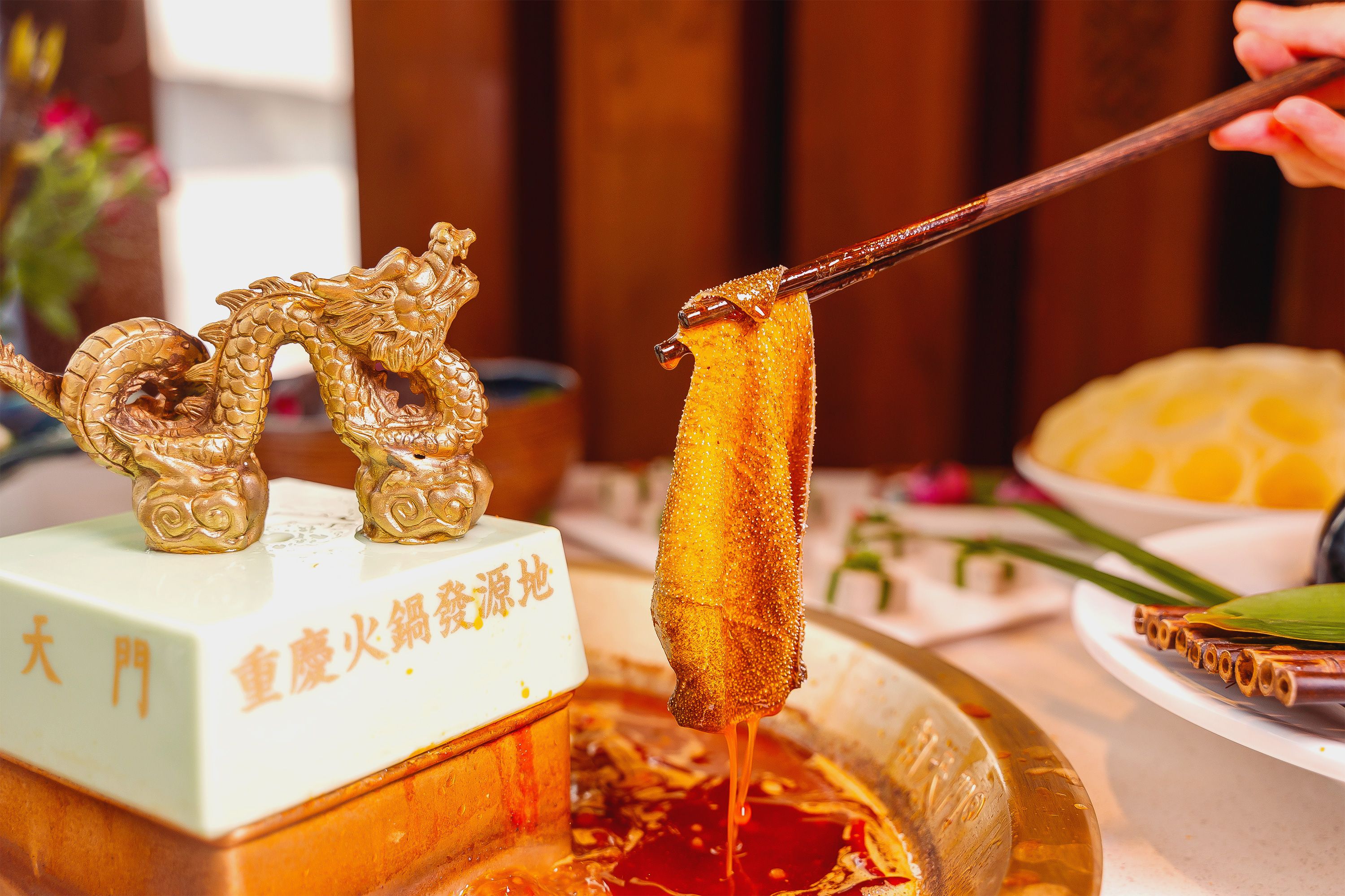 重慶火鍋加盟店，為什么毛肚如此受歡迎？
